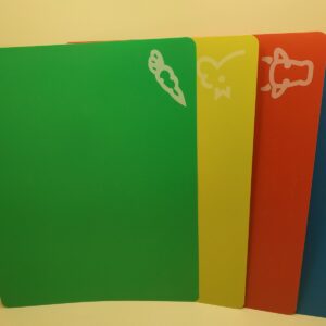 Дошка кухонна гнучка (набір) 33х27см / Дошки гнучкі кольорові