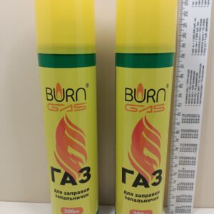 Газ для заправки запальничок Бьорн Burn ORIGINAL 300 мл газовий балон
