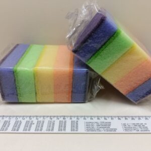 Губки кухонні для миття посуду 5 шт XL