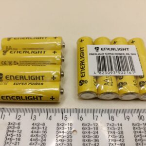 Батарейка ENERLIGHT SUPER POWER 1.5V AA (R6) Zink-Carbon(соляна)