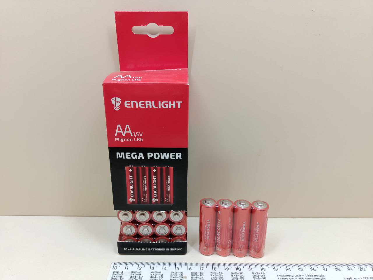 Батарейка Enerlight Mega Power LR6 AA Alkaline 1,5V