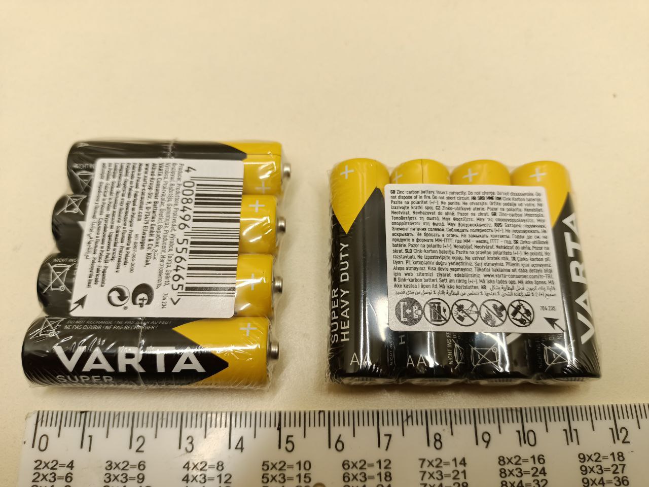 Батарейка VARTA SUPERLIFE 1.5V AА (R6) Zink-Carbon (соляна) - Зображення 2