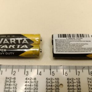 Батарейка VARTA SUPERLIFE 1.5V AAА (R3) Zink-Carbon (соляна)
