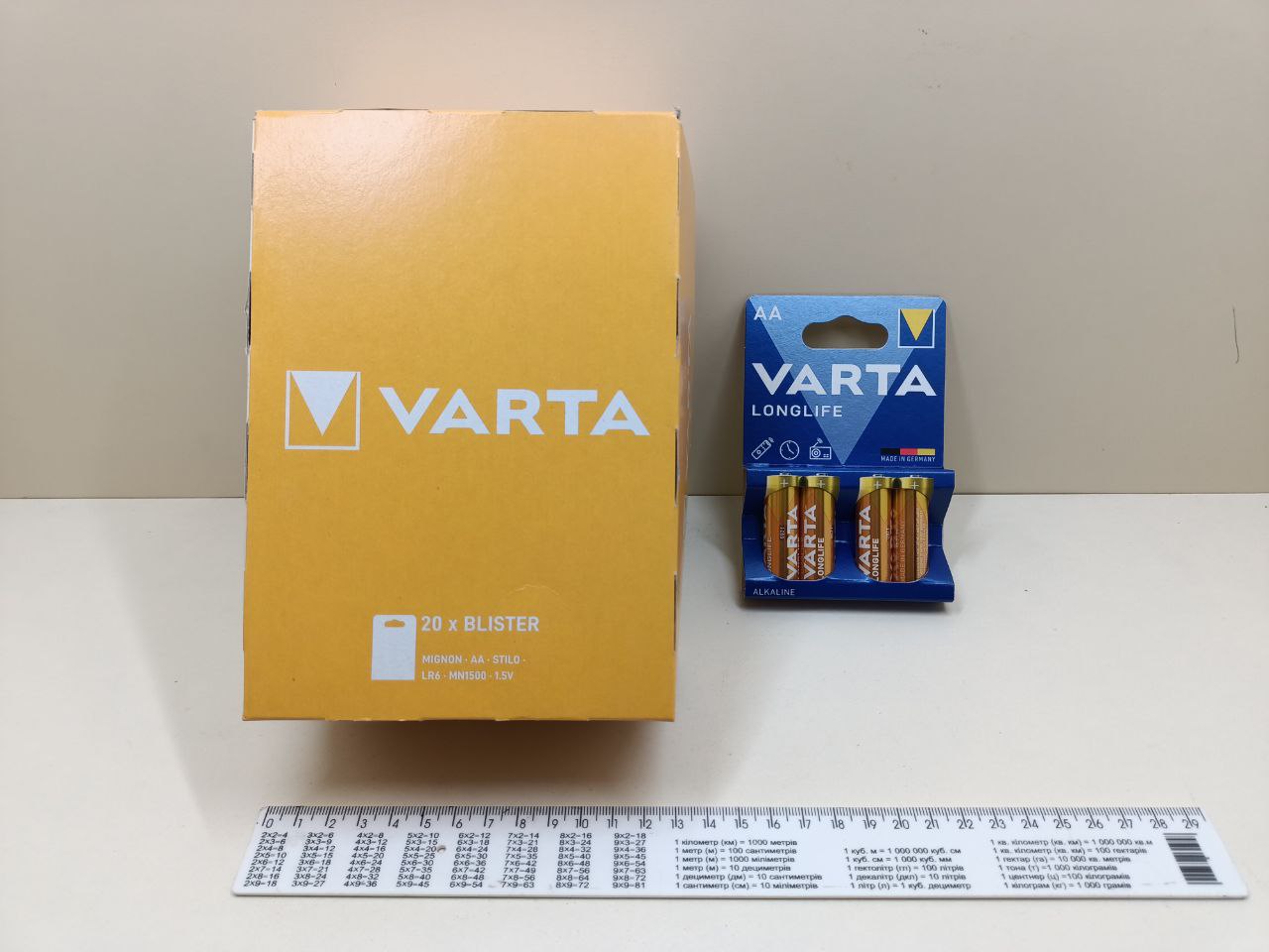 Батарейка Varta Longlife AA R6 Alkaline - Зображення 2