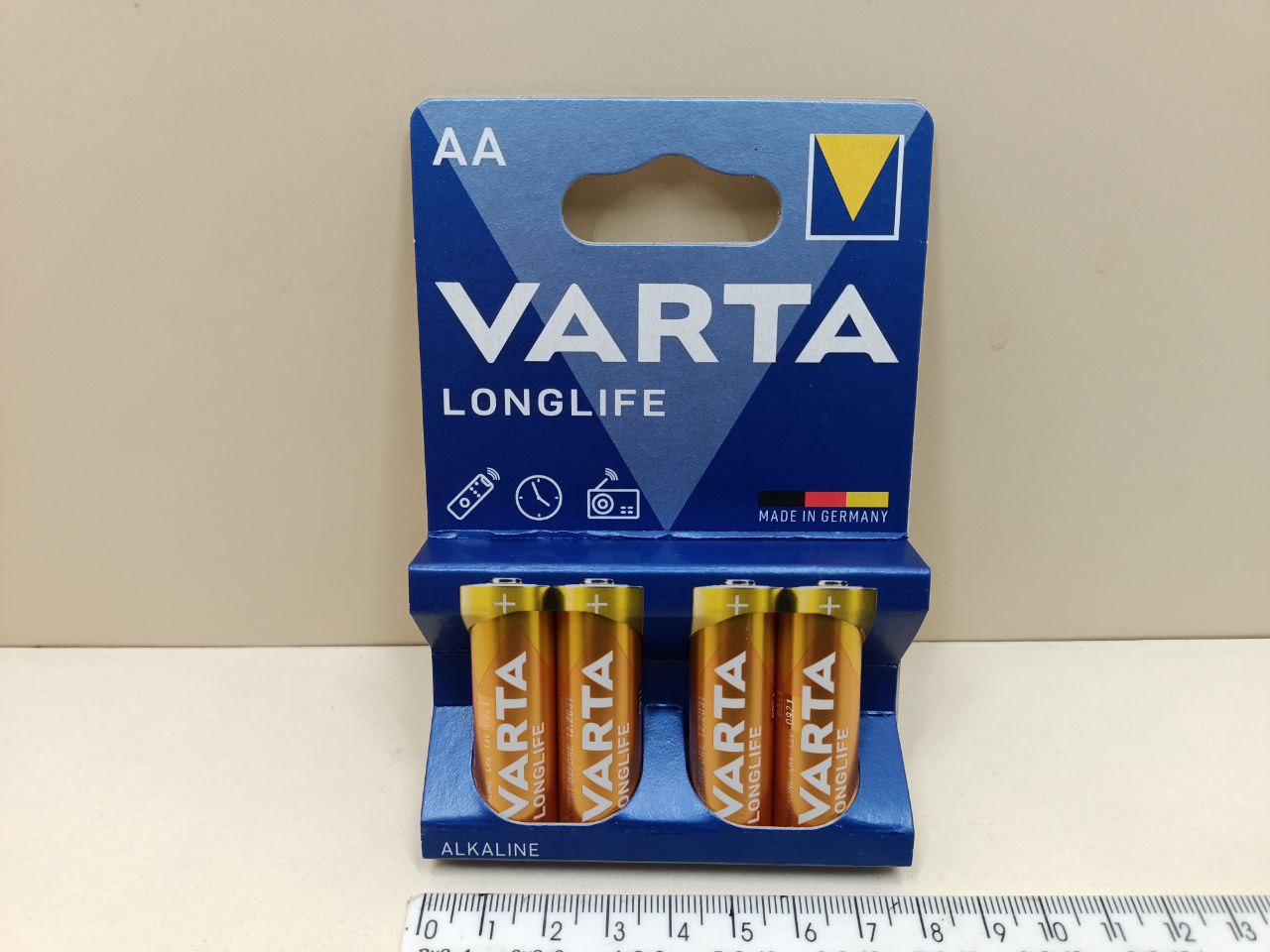 Батарейка Varta Longlife AA R6 Alkaline