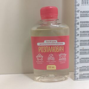 Розпалювач вогню для багать та камінів рідкий