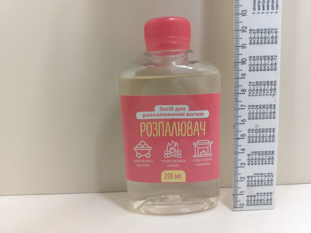 Розпалювач вогню для багать та камінів рідкий - Зображення 2