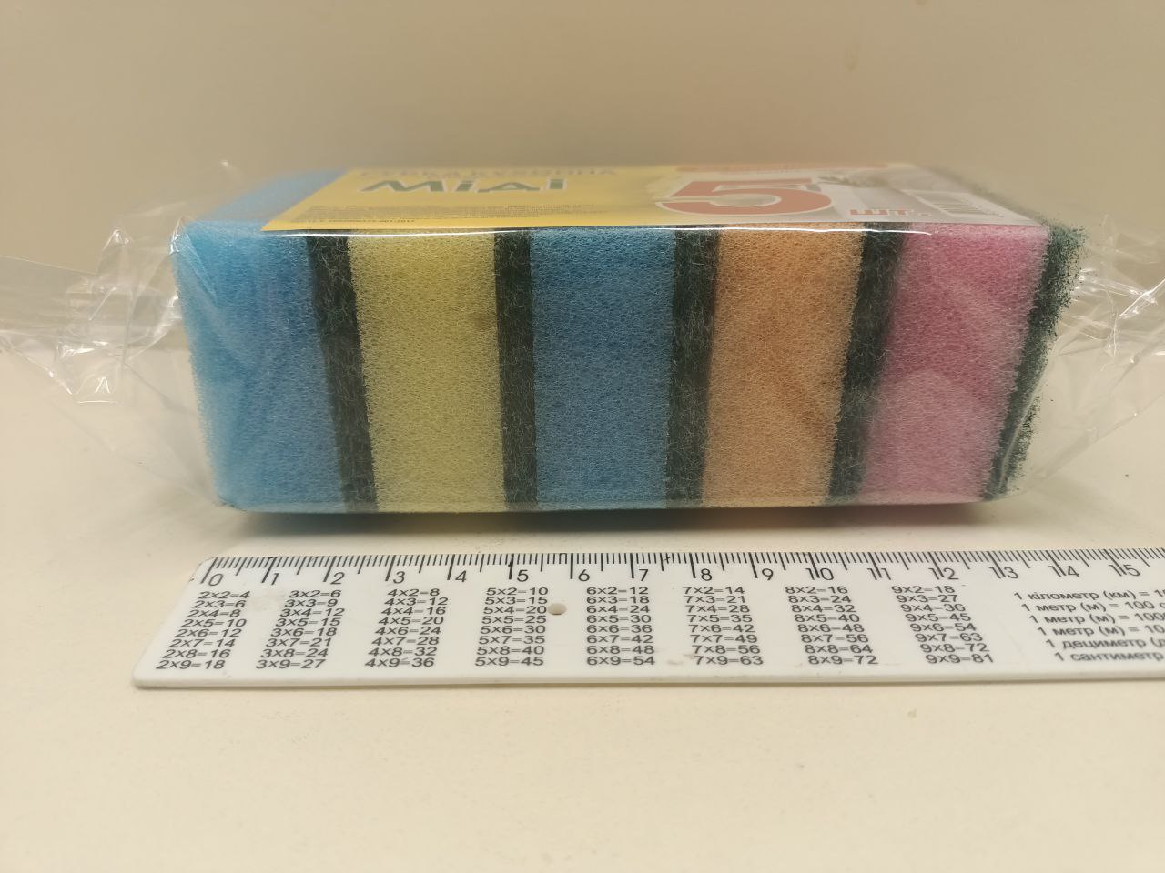 Губки кухонні для миття посуду 5 шт Міді - Зображення 2