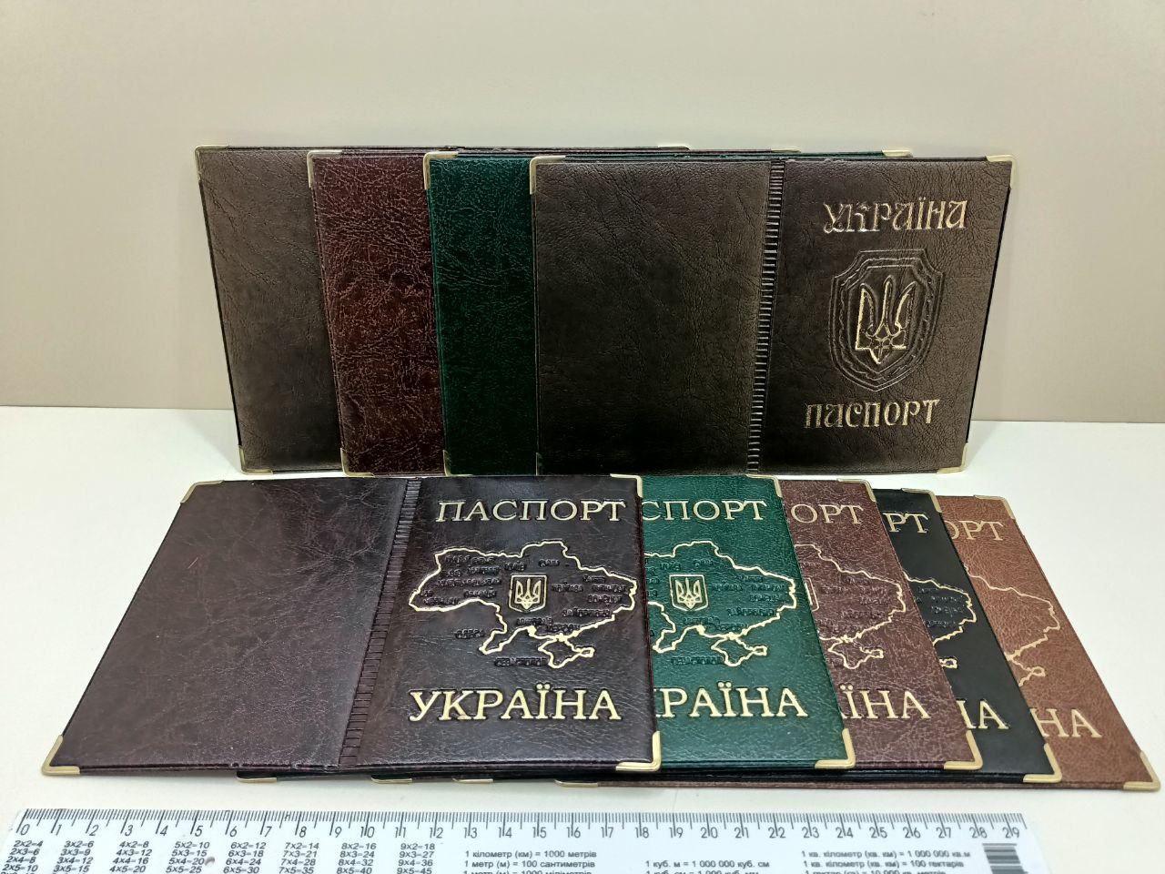 Обкладинка на паспорт екошкіра
