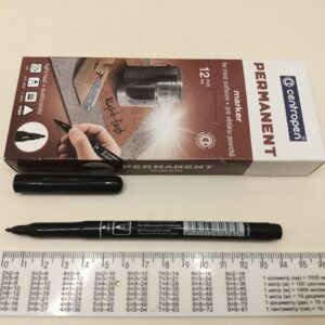 Маркер перманентний Centropen CD (тонкий)