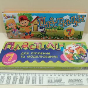 Пластилін Незнайка 7 кольорів