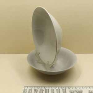 Салатник білий порцеляновий 7″ 18 см Тарілка глибока