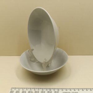 Салатник білий порцеляновий 6″ 15 см Тарілка глибока