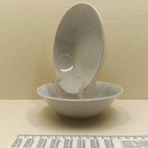 Салатник білий порцеляновий 6″ 15 см Тарілка глибока
