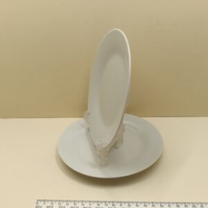 Тарілка дрібна кругла порцелянова 7″ 18 см