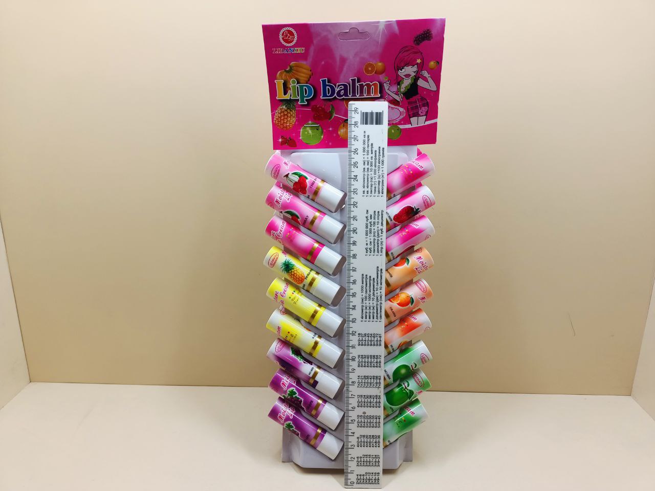 Помада "Біла" гігієнічна "Lip Balm" фруктова - Зображення 3