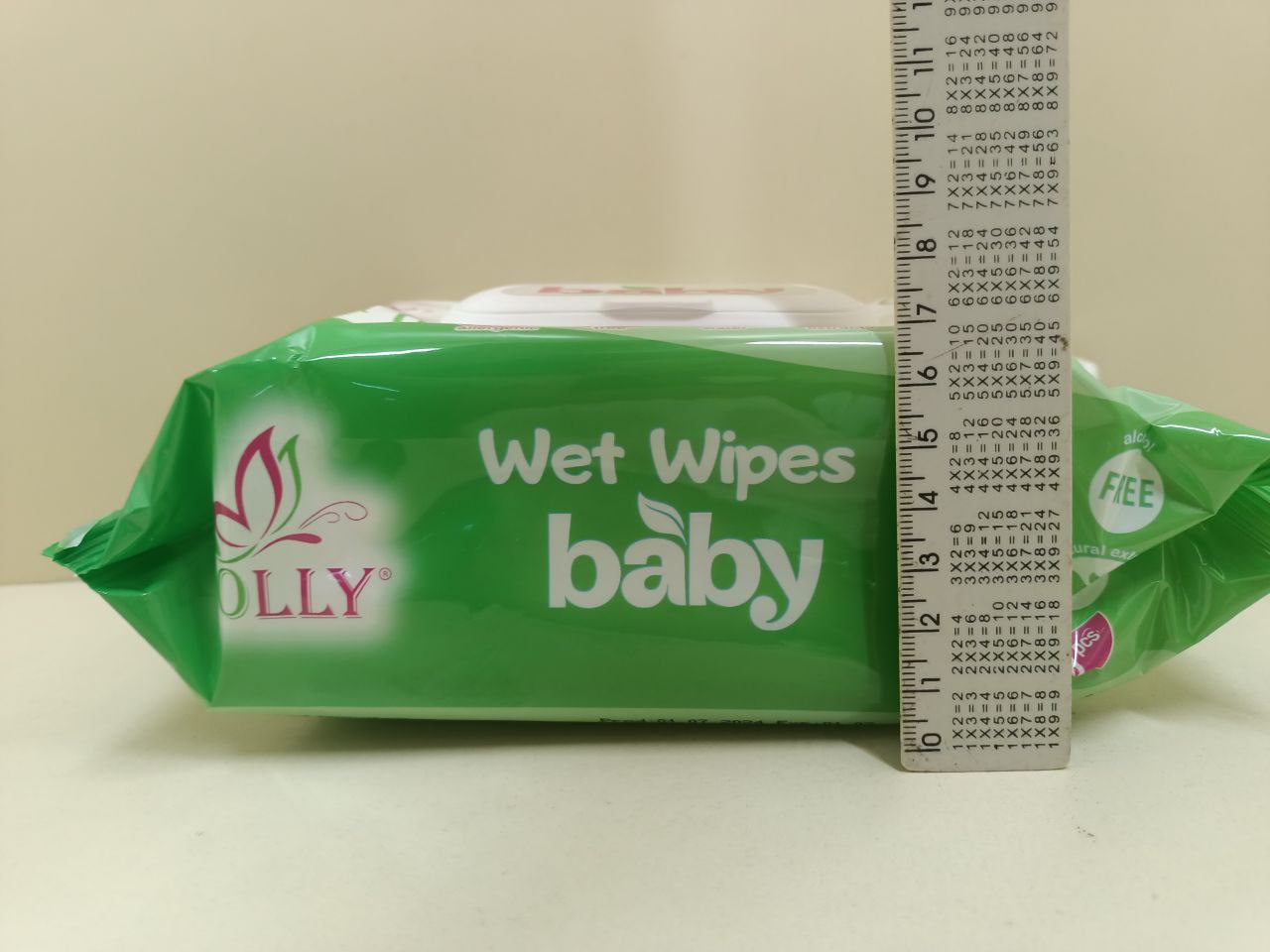 Серветки дитячі вологі "BIOLLY" BABY алое 120 шт - Зображення 3